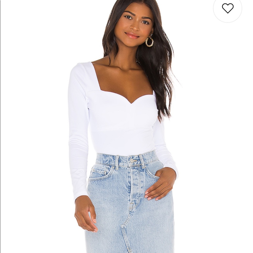 Susana Monaco sweetheart top. New with tags!